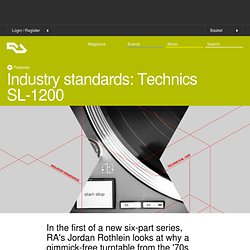 Industry standards Technics SL-1200