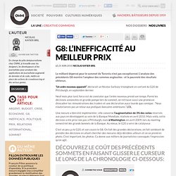 G8: l’inefficacité au meilleur prix » Article » owni.fr, digital