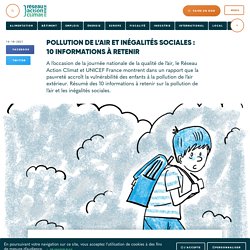 14 oct. 2021 Pollution de l’air et inégalités sociales : 10 informations à retenir - Réseau Action Climat