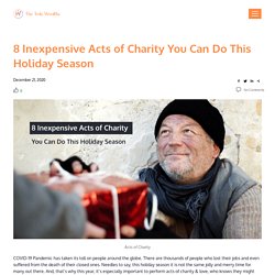 8 Inexpensive Acts of Charity You Can Do This Holiday Season