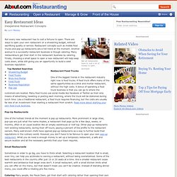 Easy Restaurant Ideas- all about Inexpensive Restaurants