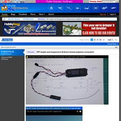 DIY simple and inexpensive Arduino-based sailplane variometer