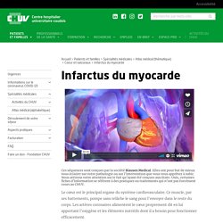 Infarctus du myocarde - CHUV