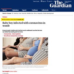 Baby boy infected with coronavirus in womb
