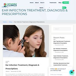 Ear Infection Treatment, Diagnosis & Prescriptions - Online Medical Card