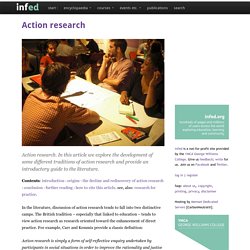 action research @ the informal education homepage