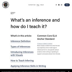 What's an inference and how do I teach it? — Home Court Learning