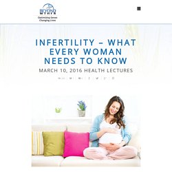 Infertility – What Every Woman Needs to Know