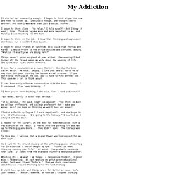 HUMOR: My Addiction