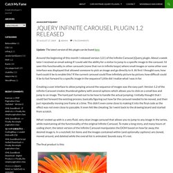 jQuery Infinite Carousel Plugin 1.2 Released