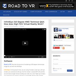 InfinitEye 210 Degree HMD Technical Q&A: How does High FOV Virtual Reality Work? - Page 2 of 3