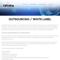 Outsourcing / White Label