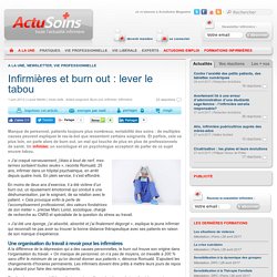 Burn out : lever le tabou