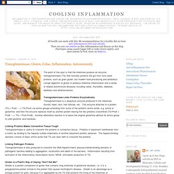 Cooling Inflammation: Transglutaminase, Gluten, Celiac, Inflammation, Autoimmunity