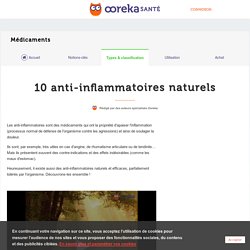 Anti-inflammatoire naturel : 10 remèdes sains - Plantes.