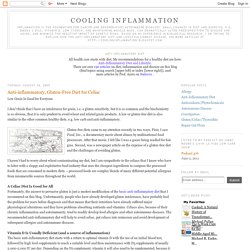 Cooling Inflammation: Anti-inflammatory, Gluten-Free Diet for Celiac