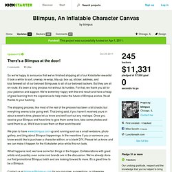 Blimpus, An Inflatable Character Canvas by blimpus » Updates
