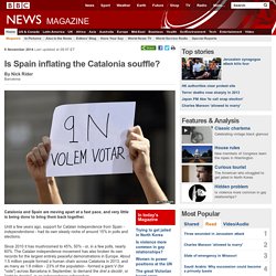 Is Spain inflating the Catalonia souffle?