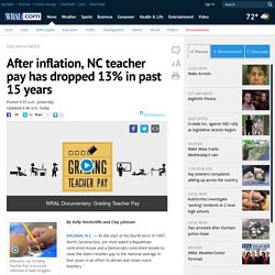 After inflation, NC teacher pay has dropped 13% in past 15 years