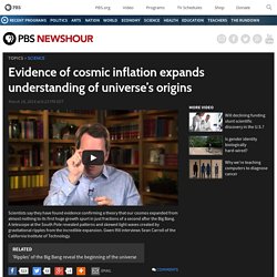 Evidence of cosmic inflation expands universe understanding