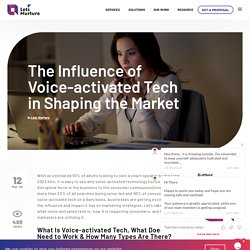 The Influence of Voice-activated Tech in Shaping the Market