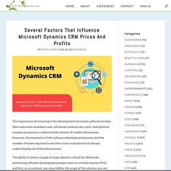 Features of Dynamics CRM Sales Professional That You Should Be Aware