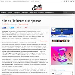 Nike ou l'influence d'un sponsor - Sportsmarketing.fr - L'actualité du marketing sportif et du sport business