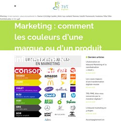 Marketing : comment les couleurs d'une marque ou d'un produit influencent les consommateurs - 707 Digital