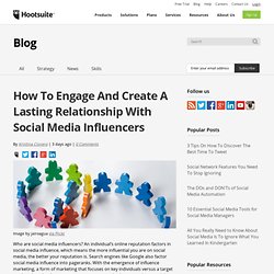 How To Find and Engage With Social Media Influencers