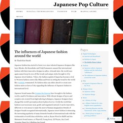 The influences of Japanese fashion around the world