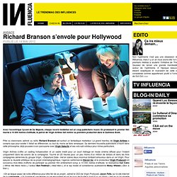 Richard Branson s'envole pour Hollywood