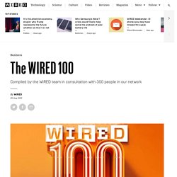 The WIRED 100 - 2016's most influential people ranked