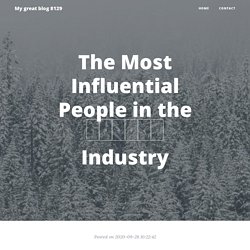The Most Influential People in the 서면출장안마 Industry