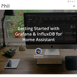 Getting Started with Grafana & InfluxDB for Home Assistant – Phil Hawthorne