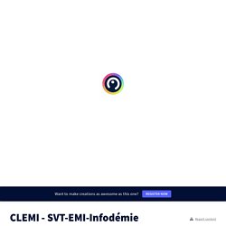 CLEMI - SVT-EMI-Infodémie par Alexandra Maurer sur Genially