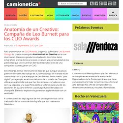 Anatomía de un Creativo: CLIO Awards (Publicidad Infográfica)