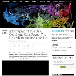 Infographic Of The Day: Cellphone Calls Reveal The United States's Invisible Ties