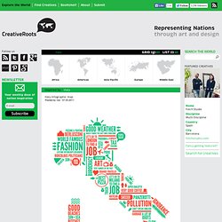 Italy infographic mapArt and design inspiration from around the world