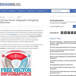 Vector Infographic Designing Elements