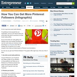 How You Can Get More Pinterest Followers (Infographic)