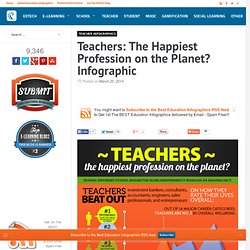 Teachers: The Happiest Profession on the Planet? Infographic