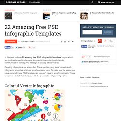 22 Amazing Free PSD Infographic Templates