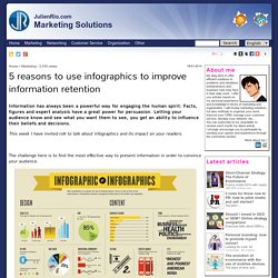 5 reasons to use infographics to improve information retention