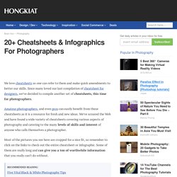 20+ Cheatsheets & Infographics For Photographers