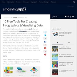 10 Free Tools For Creating Infographics & Visualizing Data