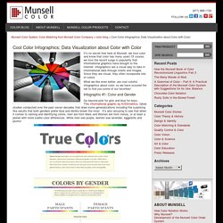 Cool Color Infographics; Data Visualization about Color with Color