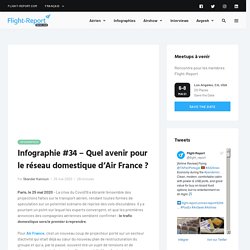 Infographie #34 - Quel avenir pour le réseau domestique d'Air France ? - Flight-Report