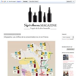 spiritueux magazine: Infographie, Les chiffres de la consommation du vin en France.