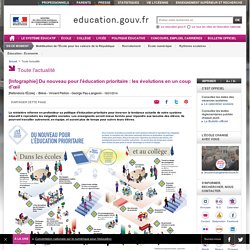 [Infographie] Du nouveau pour l'éducation prioritaire : les évolutions en un coup d'œil