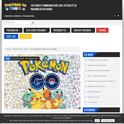 Une infographie Pokemon Go complète - Pokémon Go France